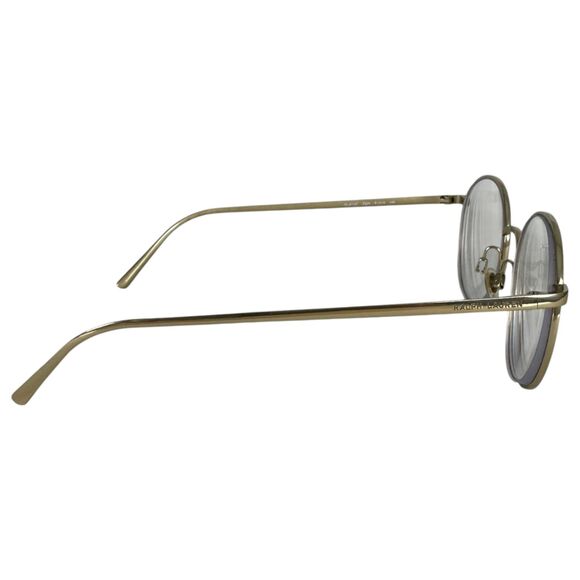 Ralph Lauren 5116T Gold Frame Round Lens Glasses Eyeglasses Frames -Needs lenses - Picture 5 of 6